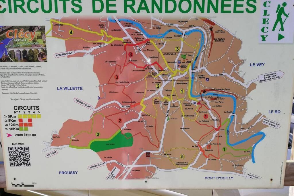 La Maison Reseau Cycle Et Gites Clécy 외부 사진